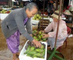 Một góc chợ quê Triệu Phong