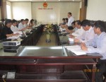 Đoàn công tác làm việc với UBND tỉnh Lào Cai