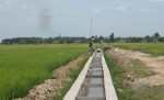 Hệ thống kênh mương nội đồng ở xã Triệu Thuận (Triệu Phong)