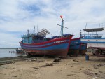 Ngư dân vay vốn Agribank đóng mới tàu thuyền