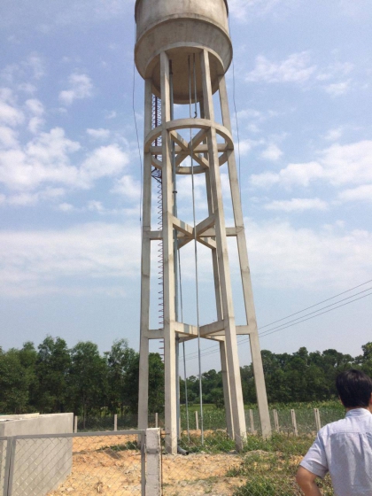 Công trình cấp nước sạch tập trung cho các thôn Lâm Lang của xã Cam Thủy