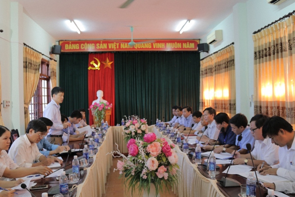 Văn phòng điều phối nông thôn mới Trung ương làm việc với huyện Đakrông