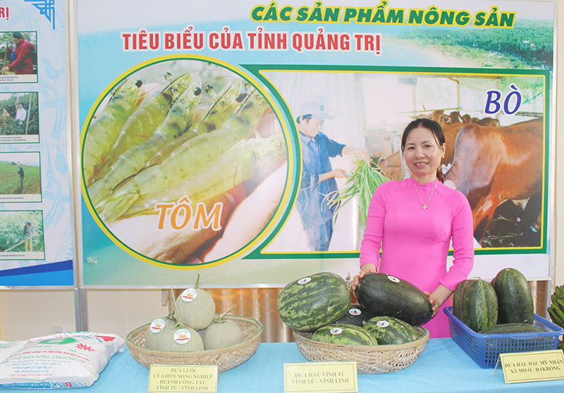 Các sản phẩm nông nghiệp tiêu biểu của tỉnh Quảng Trị có trong Chương trình OCOP
