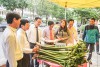 Sản phẩm cây nưa của xã Hải Sơn trưng bày tại gian hàng kết nối nông sản do huyện Hải Lăng tổ chức - Ảnh: T.L