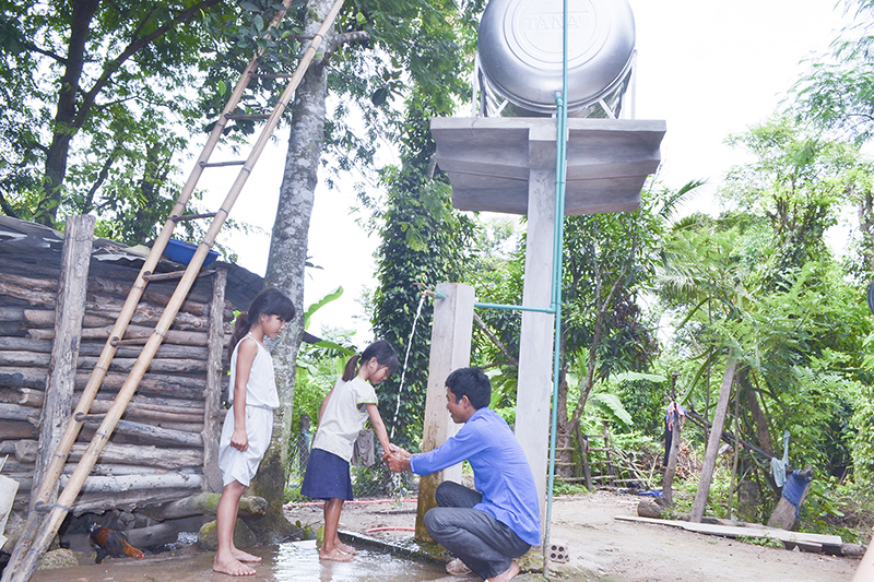 Một hệ thống lọc nước sạch cho người dân xã Thuận, Hướng Hóa