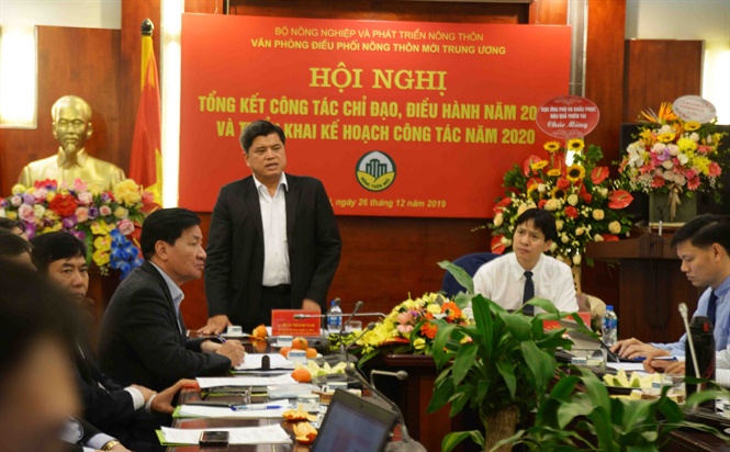 Thứ trưởng Trần Thanh Nam phát biểu tại hội nghị.