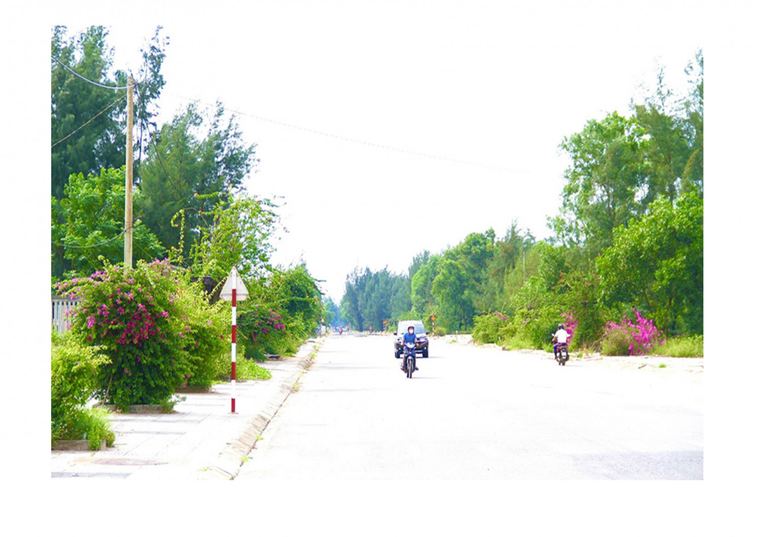 Đường giao thông ở xã Gio Hải được quan tâm đầu tư, phục vụ tốt phát triển kinh tế-xã hội, giữ vững quốc phòng-an ninh