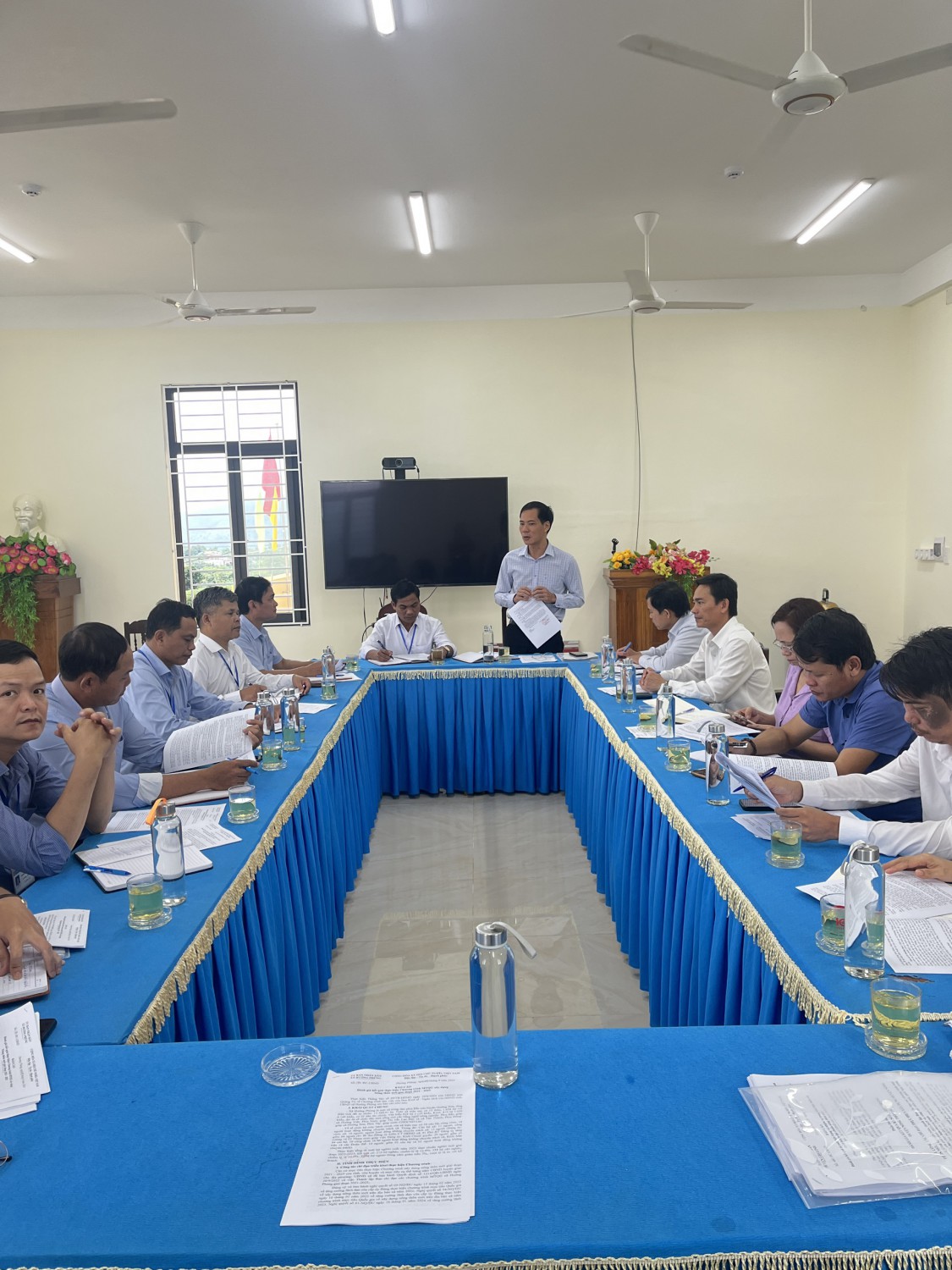 Ban kinh tế Ngân sách - Hội đồng nhân dân tỉnh Chủ trì buổi làm việc tại xã Hướng Phùng, huyện Hướng Hoá