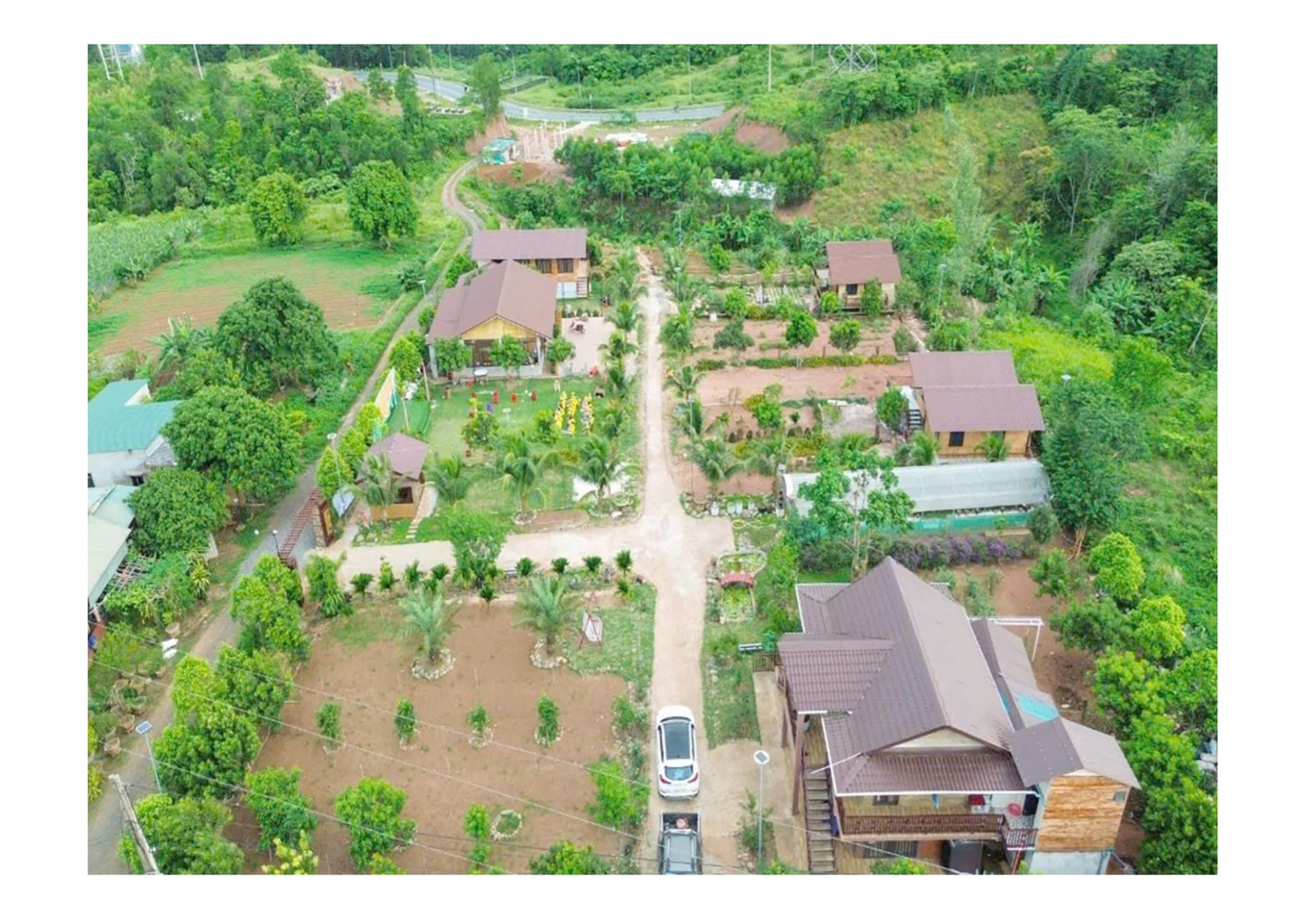 Một điểm du lịch tại xã Tân Hợp, huyện Hướng Hóa thu hút nhiều du khách - Ảnh do cơ sở cung cấp