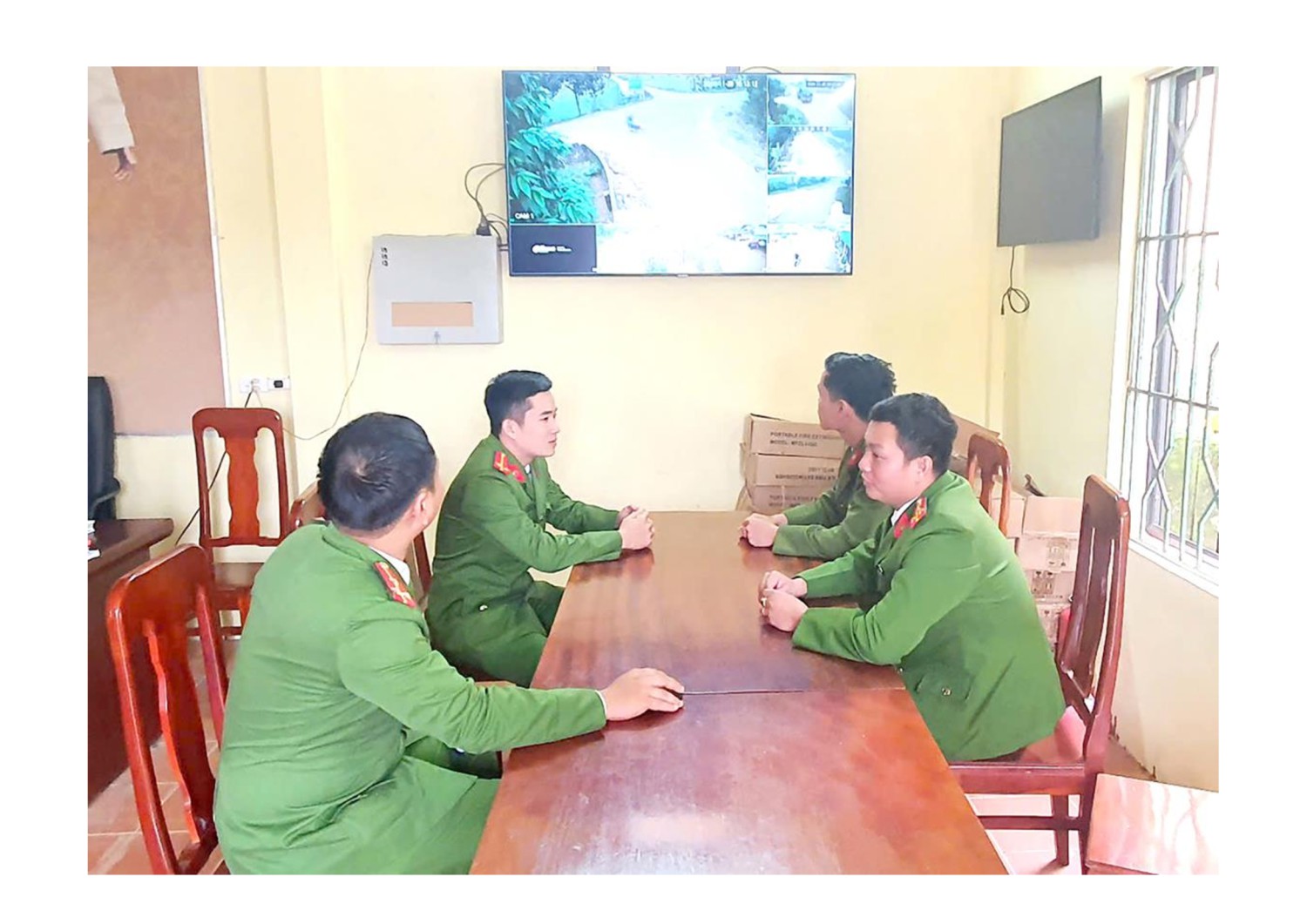Mô hình camera an ninh được áp dụng hiệu quả tại xã Vĩnh Giang, huyện Vĩnh Linh