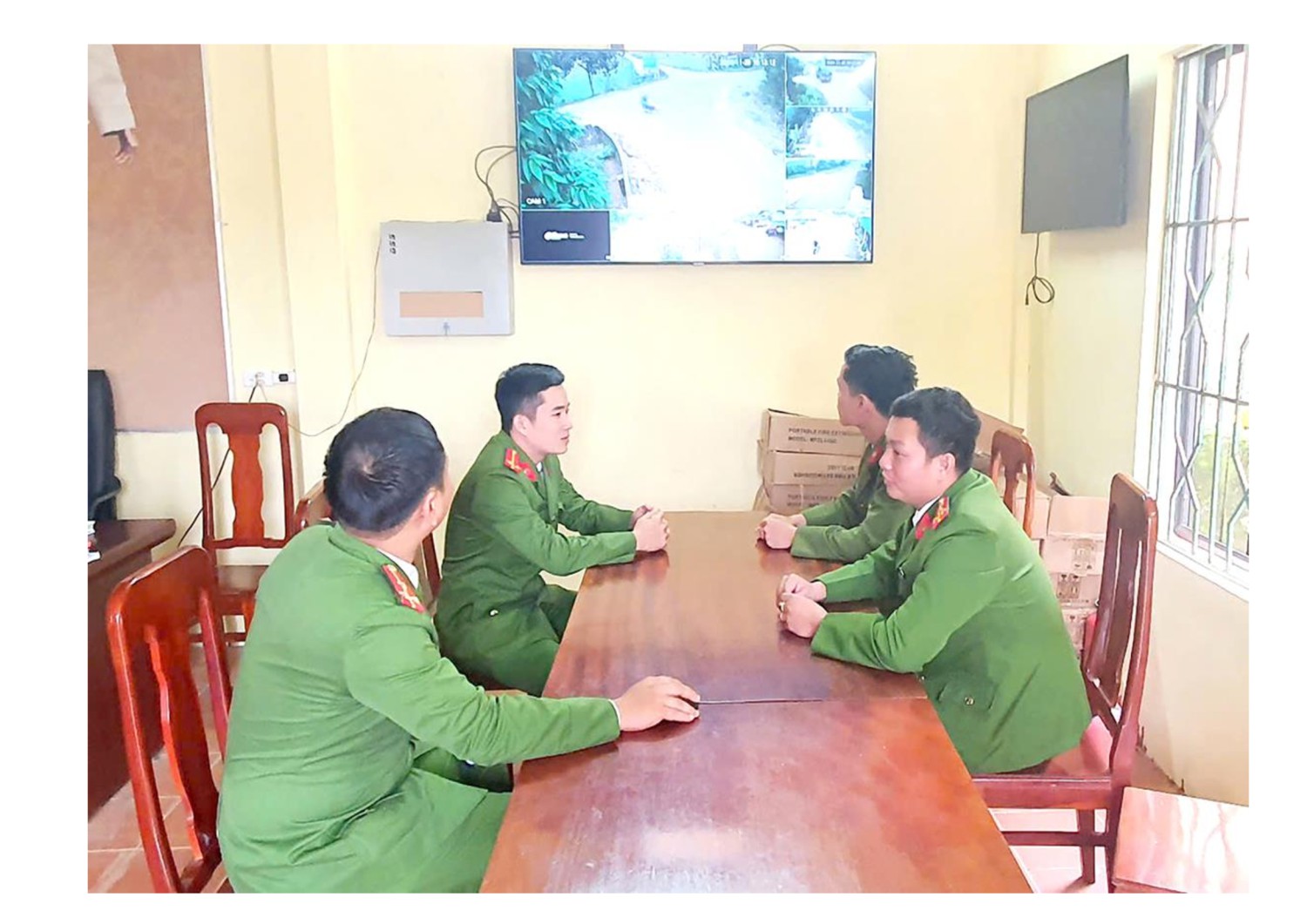Mô hình camera an ninh được áp dụng hiệu quả tại xã Vĩnh Giang, huyện Vĩnh Linh