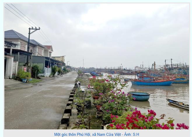 Xã Nam Cửa Việt tập trung xây dựng nông thôn mới nâng cao