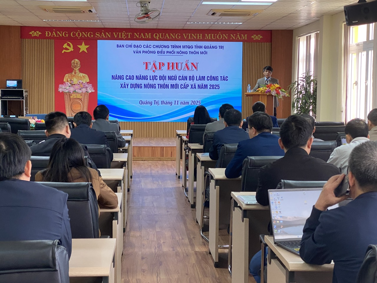 Toàn cảnh lớp tập huấn