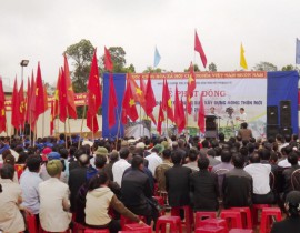 Lế phát động phong trào "Quảng Trị chung sức xây dựng nông thôn mới" năm 2015